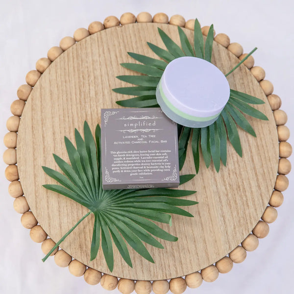 Simplified Soap: Lavender Tea Tree Facial Bar