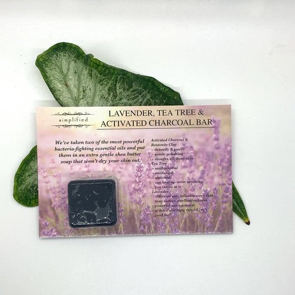 Simplified Soap: Lavender Tea Tree Facial Bar