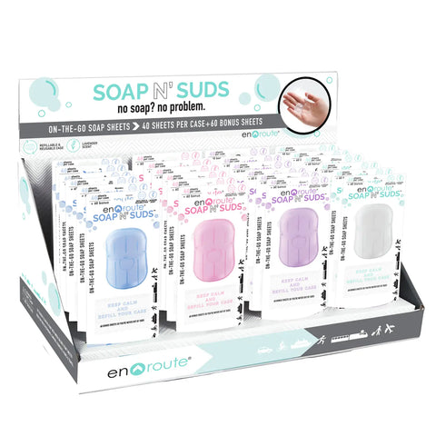 DM Merchandising: En Route Soap n Suds On-The-Go Soap Sheets